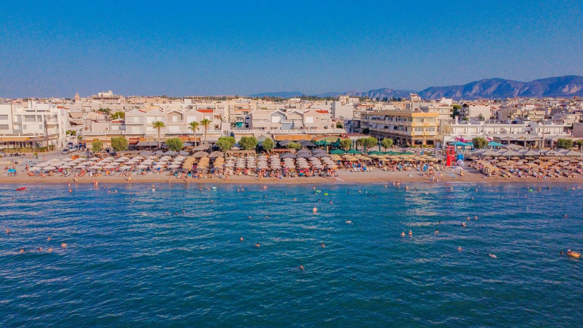 Beach Blue Villa Corinth 외부 사진