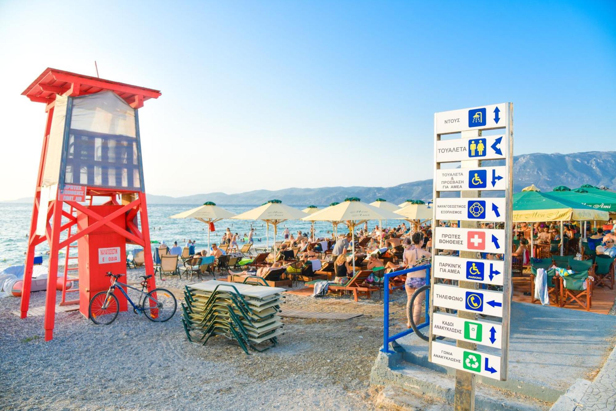 Beach Blue Villa Corinth 외부 사진
