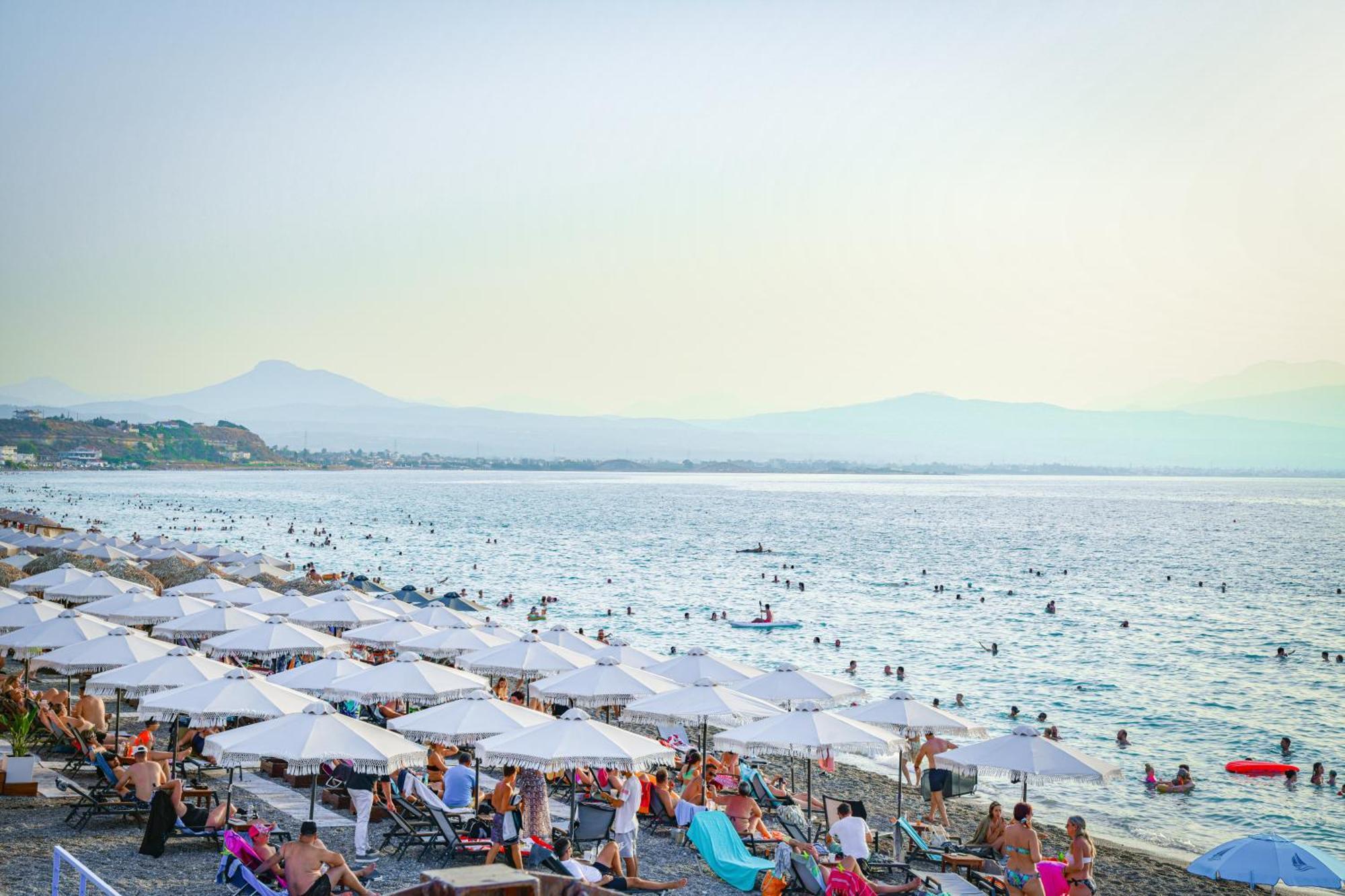 Beach Blue Villa Corinth 외부 사진