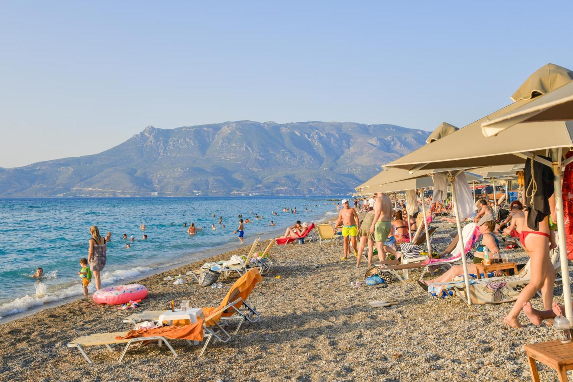 Beach Blue Villa Corinth 외부 사진